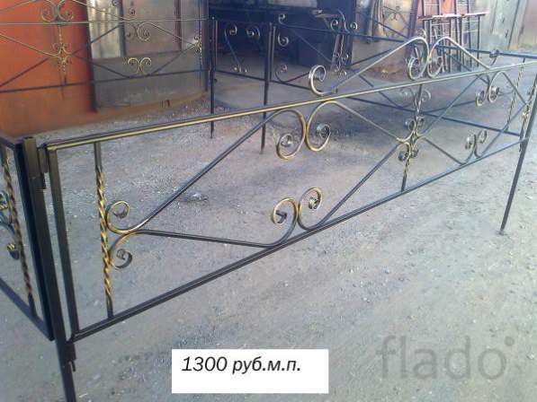 Кованая оградка от 1500руб. м. п в Тюмени фото 7