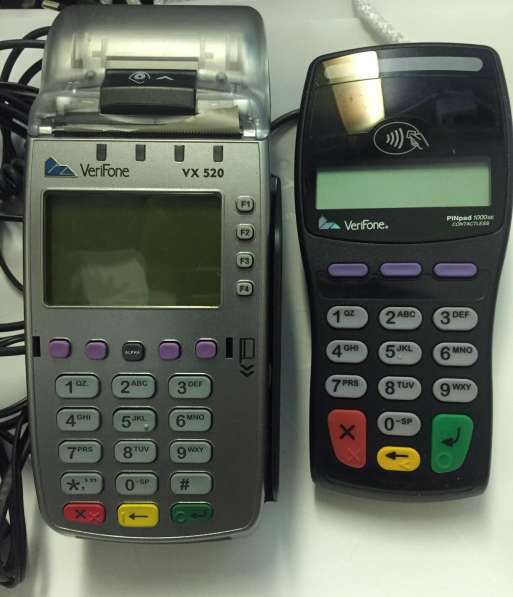 Комплект Verifone VX 520 и 1000SE c ctls