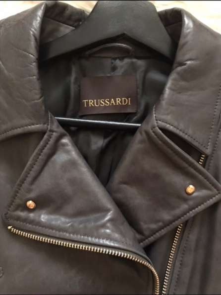 Кожаная курточка Trussardi в Москве фото 4