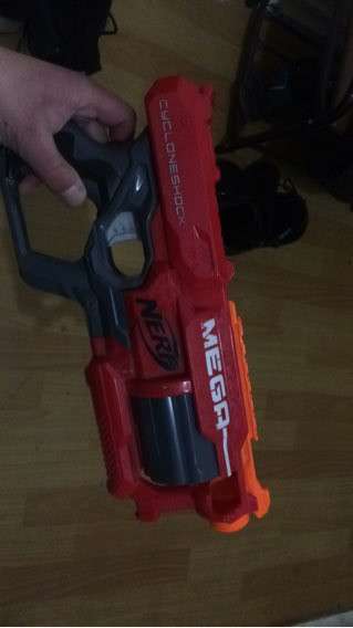 NERF “MEGA CYCLONE-SHOCK”