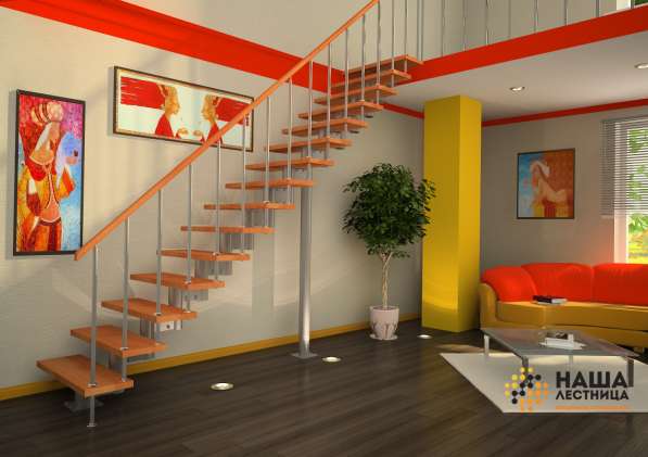 Модульные лестницы в Красноярске фото 16