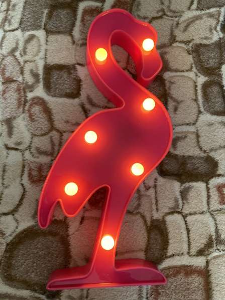 Светильник в форме фламинго в Чите фото 3