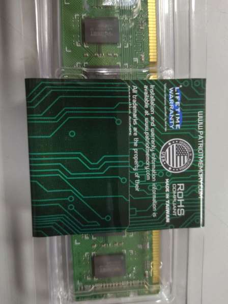 Оперативная память DDR3 4Gb - Patriot PSD34G16002 в Воронеже фото 3