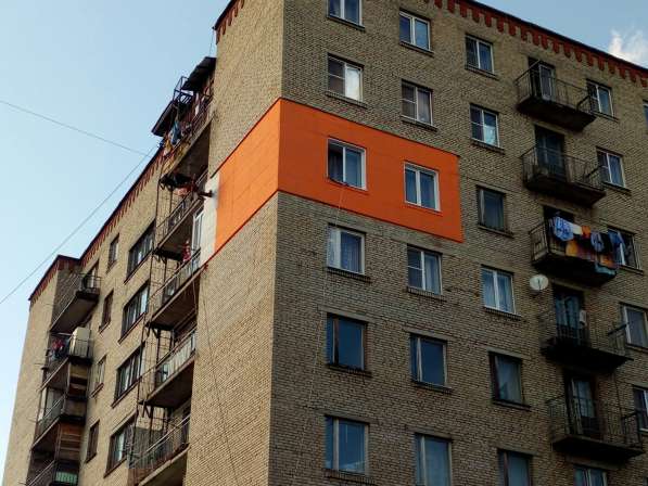 Утепление квартир снаружи промышленными альпинистами в Липецке фото 7