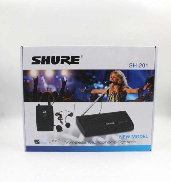 Радиомикрофон головной с базой Shure SH-201 в фото 5