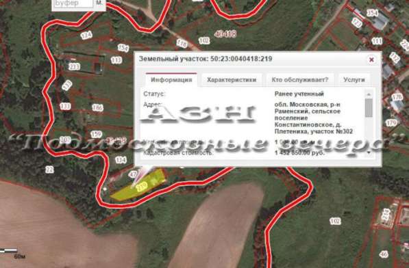 realty_mapper3.plot_in_locationИндивидуальное жилищное ст-во. Площадь 10.00 сот.Есть Электричество. в Москве фото 5