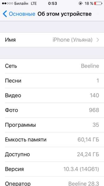 IPhone 5 на 64gb