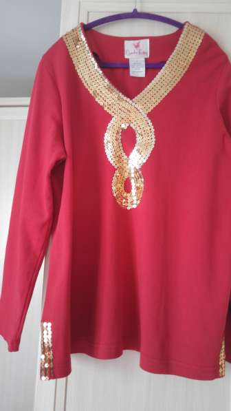 Красная женская блуза в Краснодаре