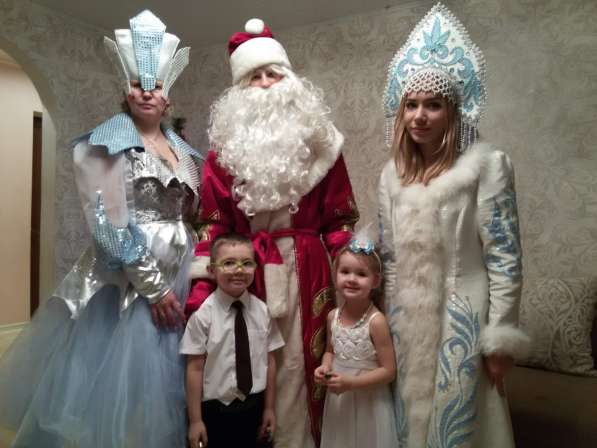 Дед Мороз и Снегурочка в гости в Кольчугине