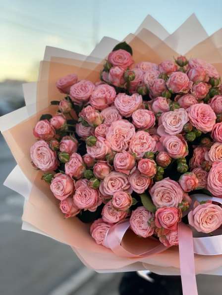 Самые нежные чувства собраны в этом букете пионовидных роз в Москве