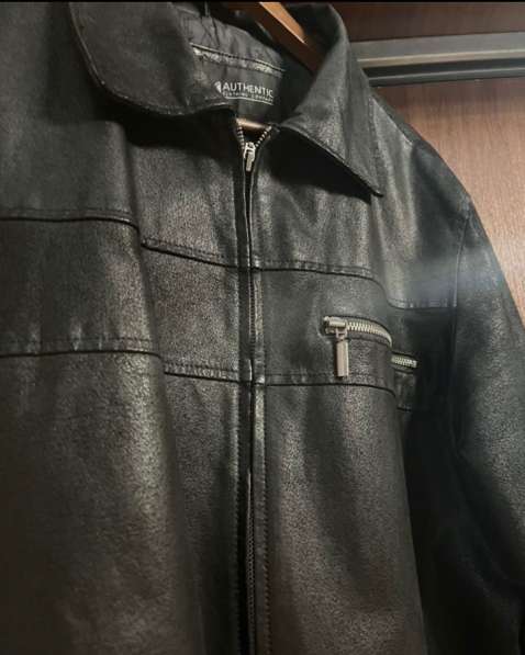 Кожаная куртка мужская новая XL в Москве фото 4