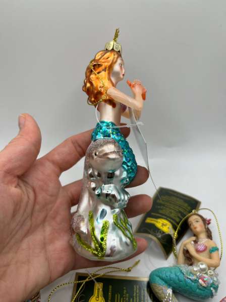 Елочные новые игрушки русалочка в Ростове-на-Дону фото 4