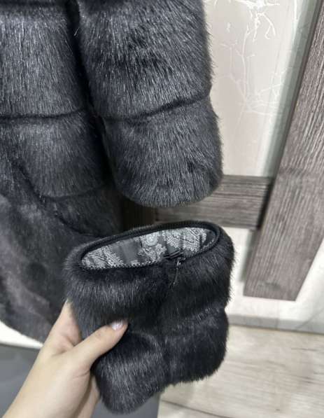 Шуба из экомеха в Красноярске фото 3