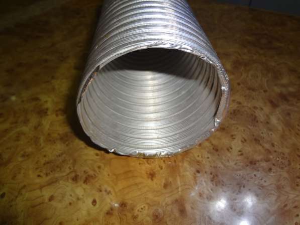 Труба гофрированная алюминиевая 100 мм в 