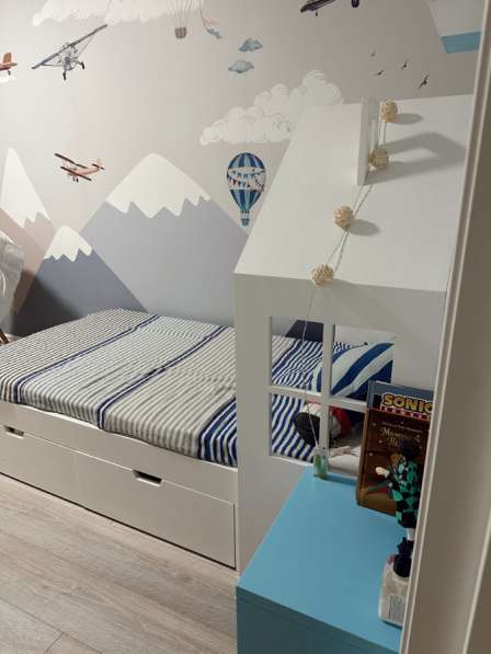 Кровать детская, из бука в Москве фото 3