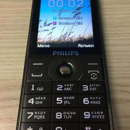 Новый Philips E570 Black (оригинал, комплект) в Москве фото 3
