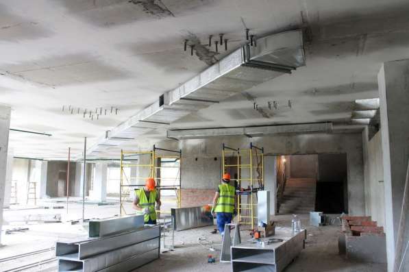 Проектирование систем вентиляции и отопления в 