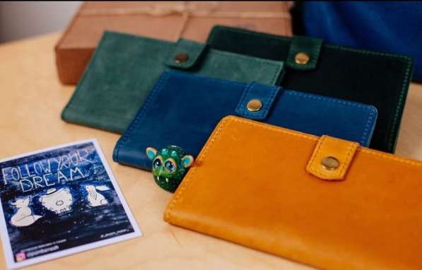 Портмоне ручной работы