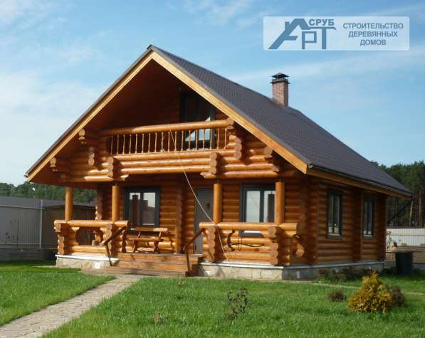 Строительство деревянных домов, срубы, бани под ключ в Архангельске
