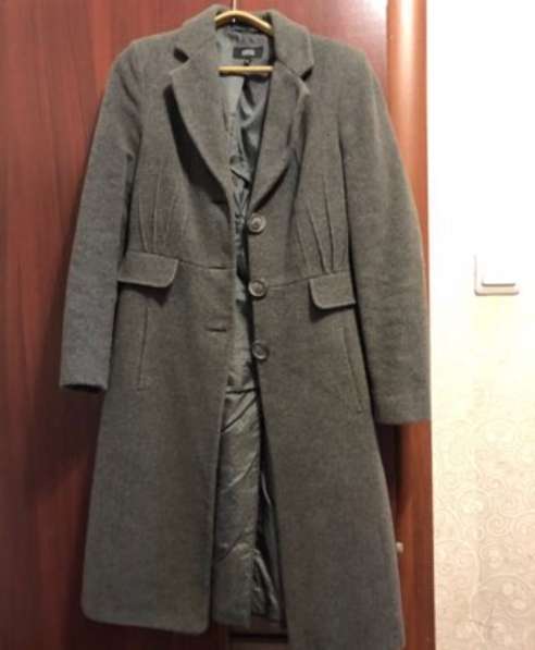 Пальто серое 42-44 Marks&Spencer