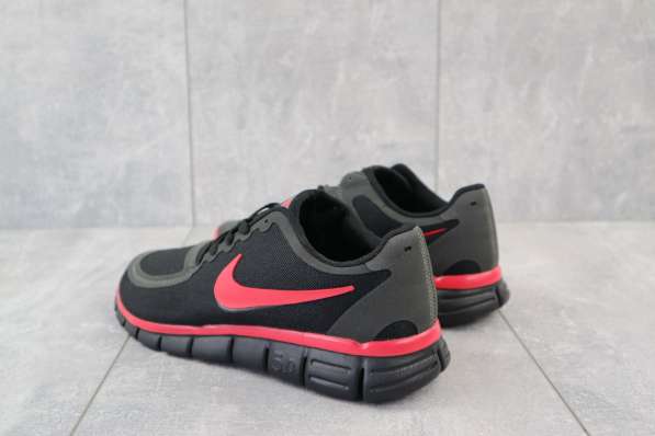Кроссовки A 5.0 Nike весна-осень, мужские, черно-красные в фото 3