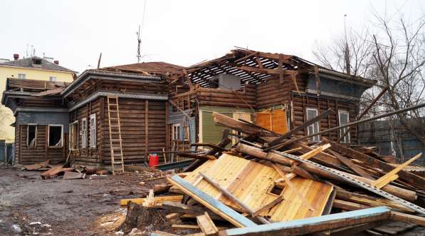 Демонтаж домов, сараев, фундаментов в Кубинке в Кубинке