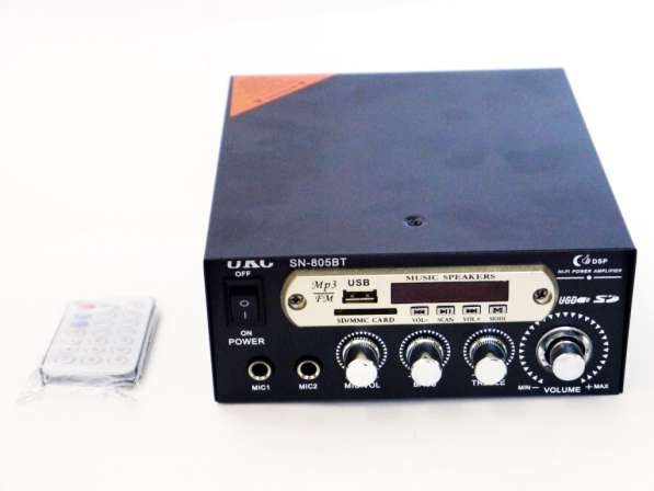 Усилитель звука стереоусилитель для колонок UKC SN-805BT