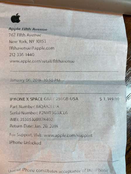 IPhone X 256 Gb в Москве фото 7