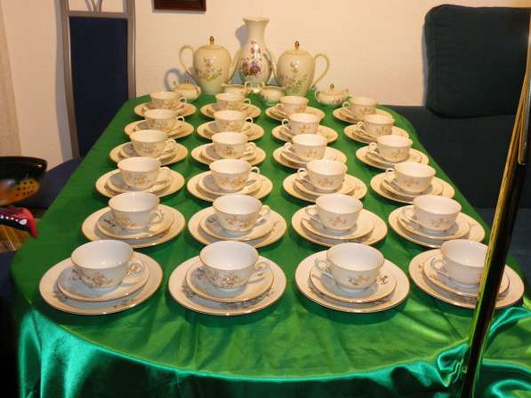Немецкий чайный фарфоровый сервиз на 24 п. ARTOS Bavaria в Москве фото 10