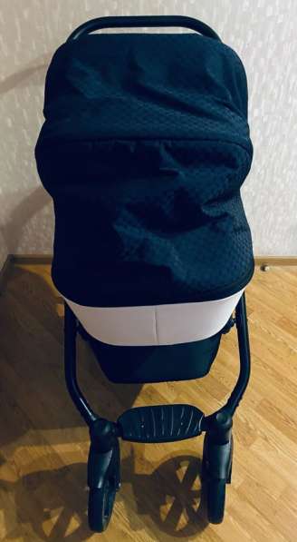 Детская коляска Indigo Marion Eco 2 в 1 ткань+кожа в Владимире фото 10