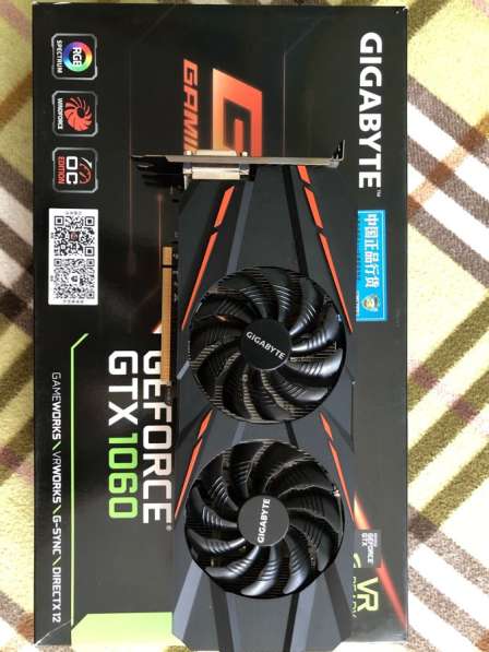 Видеокарта GTX 1060 6 GB в Уфе фото 3