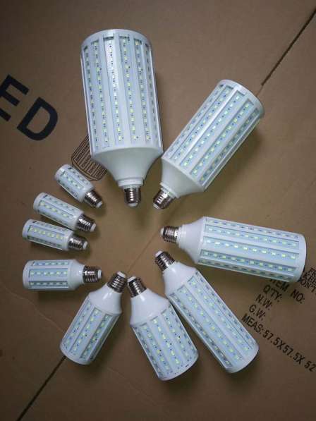 LED светильники лампы кукурузы в фото 9