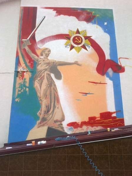 Граффити, роспись стен, художник, маляр профессионал в Москве фото 10