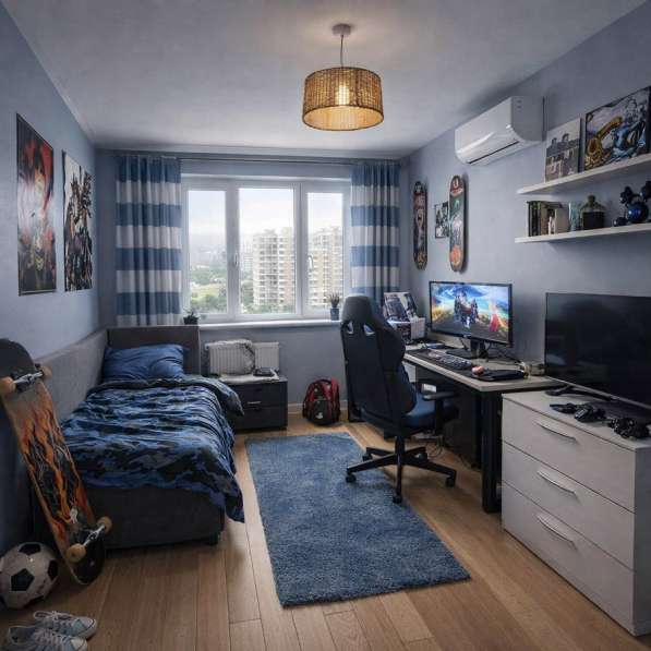 Услуга делаю интерьер комнаты в Москве фото 5