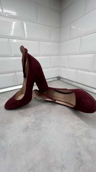 Туфли натуральная замша