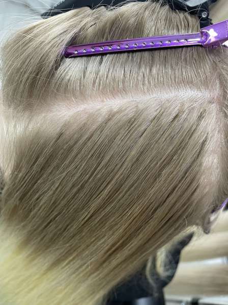 Наращивание волос в Санкт-Петербурге фото 17