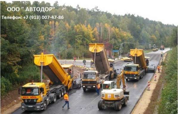 Строительство автомобильных дорог в Новосибирске фото 6