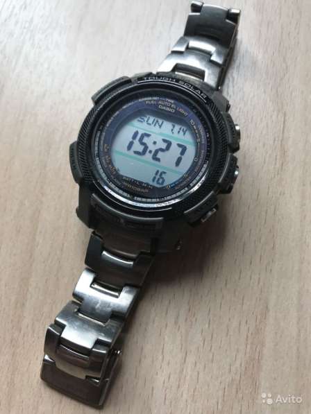 Японские мужские наручные часы Casio PRG-200T-7E в Москве