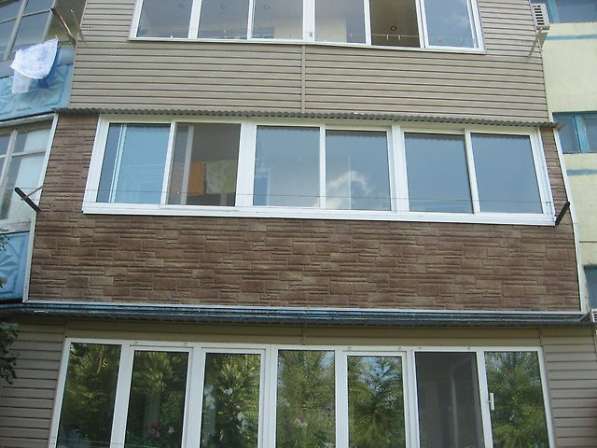 Остекление и отделка балконов. Окна пвх в Лобне фото 3