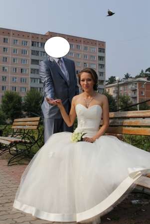 свадебное платье в Сосновоборске фото 3
