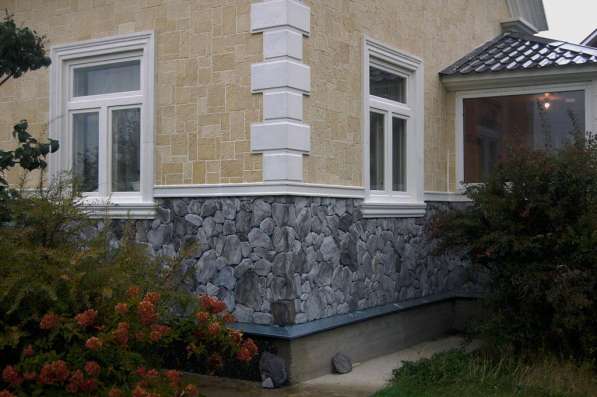 Облицовка стен и фасадов домов камнем, сайдингом, плиткой, м в Челябинске фото 6