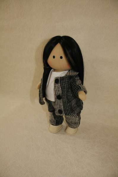 Текстильная игровая кукла с гардеробом 16комплектов одежды в Краснодаре фото 12