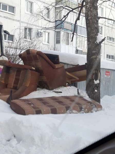 Вывоз хлама / мусора / ванны / батареи / уборка снега в Нижнем Новгороде