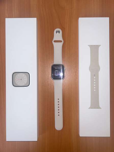 Apple Watch 8 Aluminium Case Starlight 41mm в Уфе фото 3