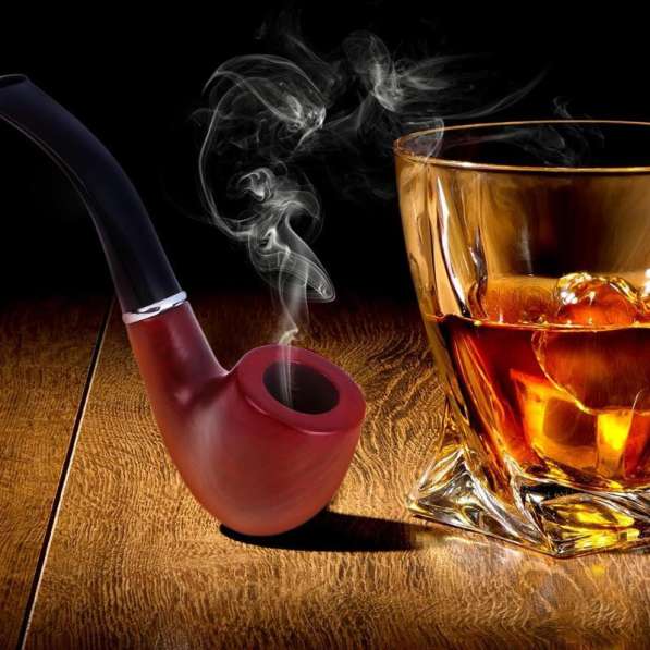 Ретро курительная трубка из массива дерева в Москве фото 17