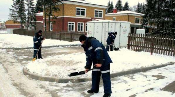 Уборка и обслуживание территорий и помещений в Москве