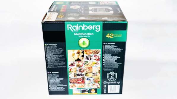 Мультиварка Rainberg RB-6208 42 программы, 6 л в фото 6