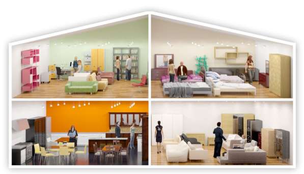 Продам интернет-магазин мебели (Топ3 Яндекс)+шоурум+склад
