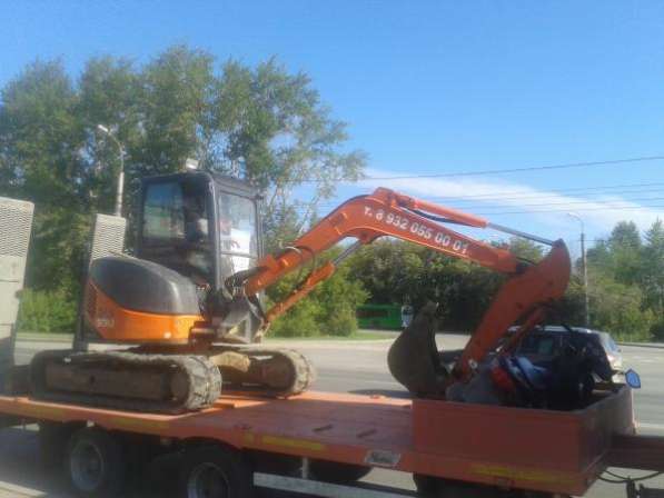 Аренда мини экскаватора массой 5500кг