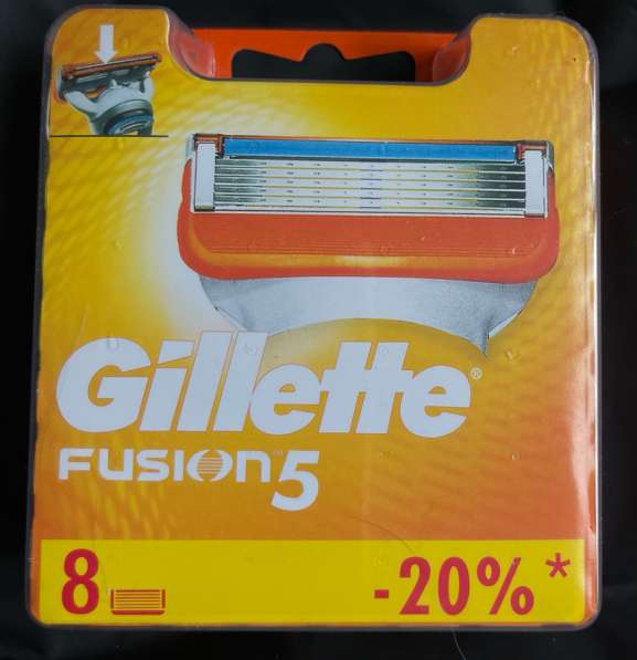 Кассеты для бритья Gillette (Mach3, Fusion5,Fusion Proglide) в Москве фото 3